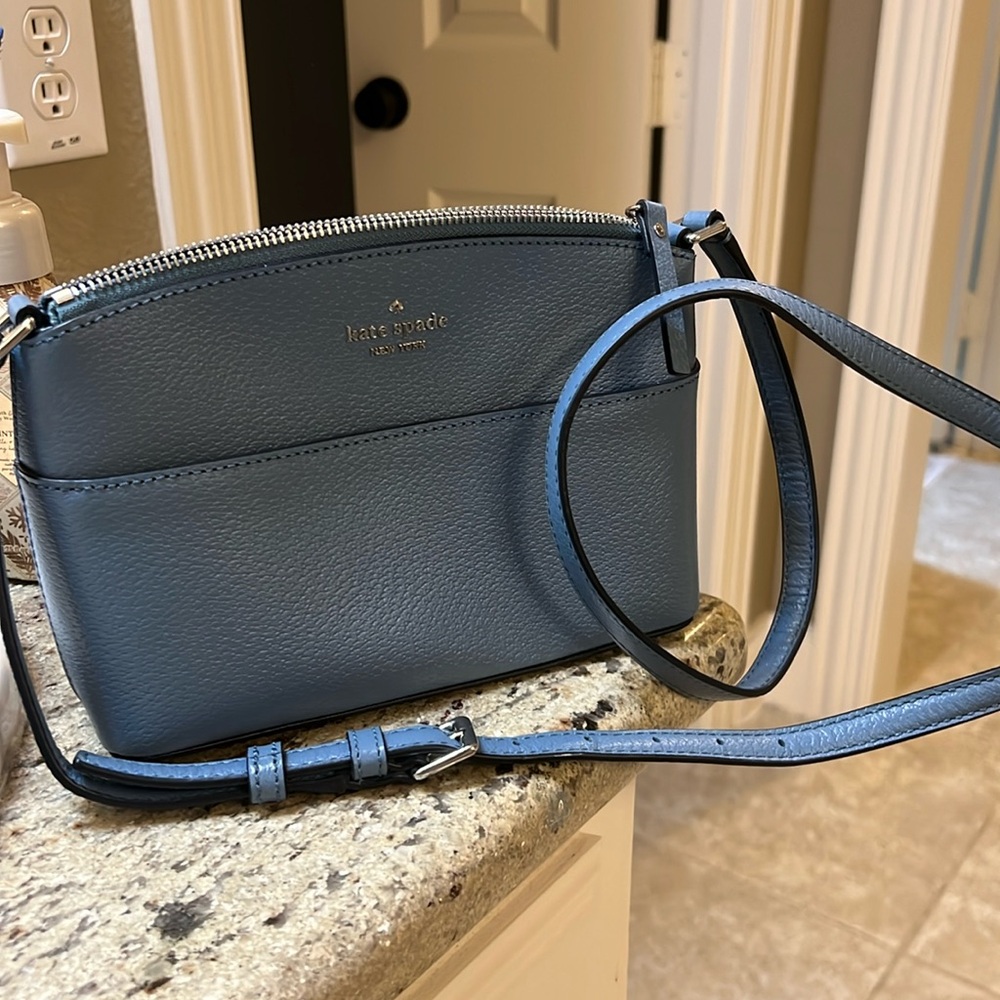 Mini blue crossbody Kate spade